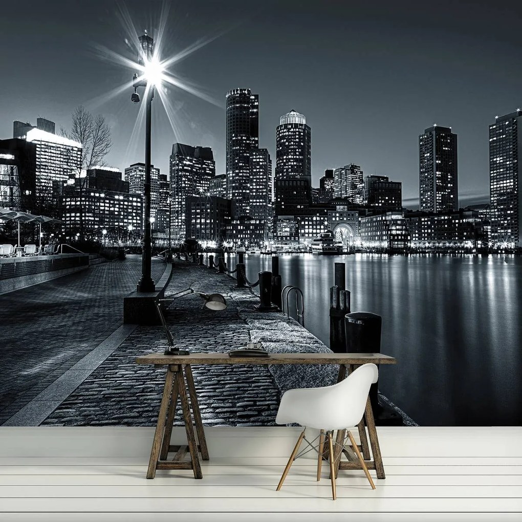 Fototapet - New York noaptea (254x184 cm)