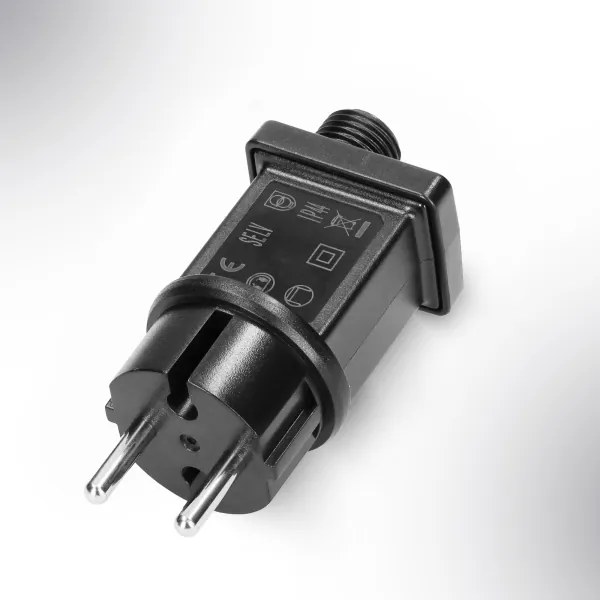 Brilagi - Instalație luminoasă LED de exterior pentru Crăciun, 150 LED, 5 m, IP44, alb cald, efect de artificii