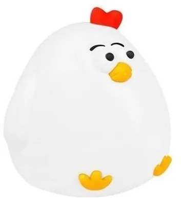 Lampă de veghe LED reîncărcabilă, reglabilă, pentru copii, 1 W/5 V, 3000 K, 800 mAh, puișor