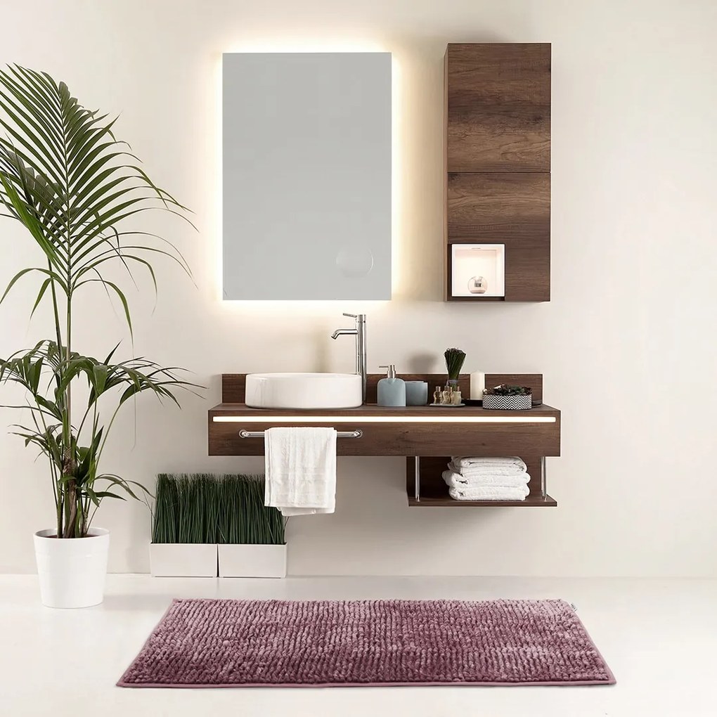 Covoras de baie Culoare violet, BATI 50x70 cm