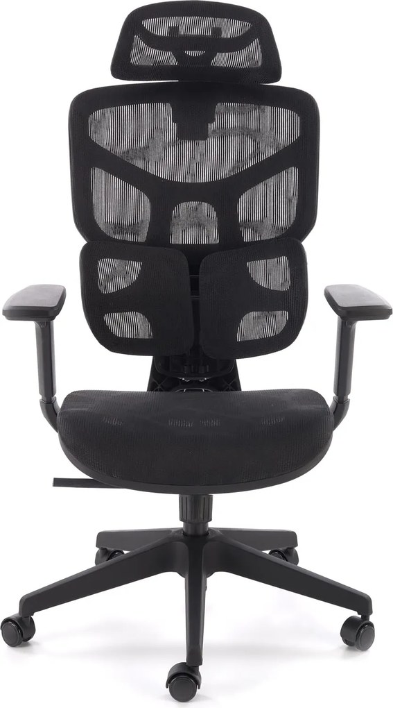 Scaun de birou ergonomic Macar - negru