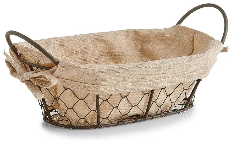 Coș de pâine și fructe COUNTRY STYLE, 26x17x9 cm, ZELLER