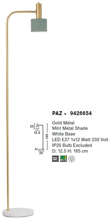 Lampadar decorativ design modern minimalist Paz NVL-9426654