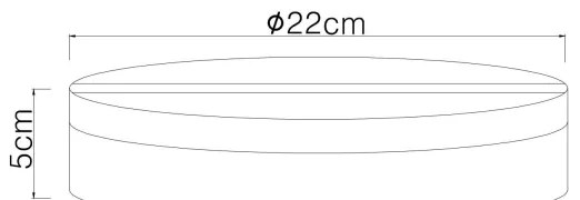 Plafonieră LED Globo 12387-18W MATTHEW LED/12W/230V alb