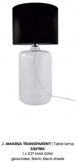 Lampa de masa design decorativ Amarsa