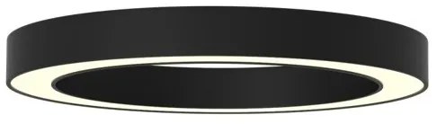 Plafonieră LED dimabilă PASTEL LED/68W/230V 95 cm negru Tuya Immax NEO 07210L + telecomandă