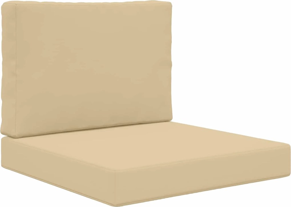 vidaXL Perna pentru canapea de exterior 2 pcs Bej Poliester