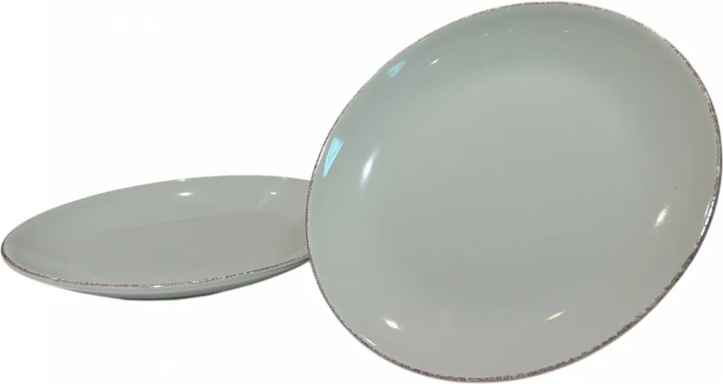 Farfurie Gresie 26cm HOME Gri Antracit Pal, fel principal