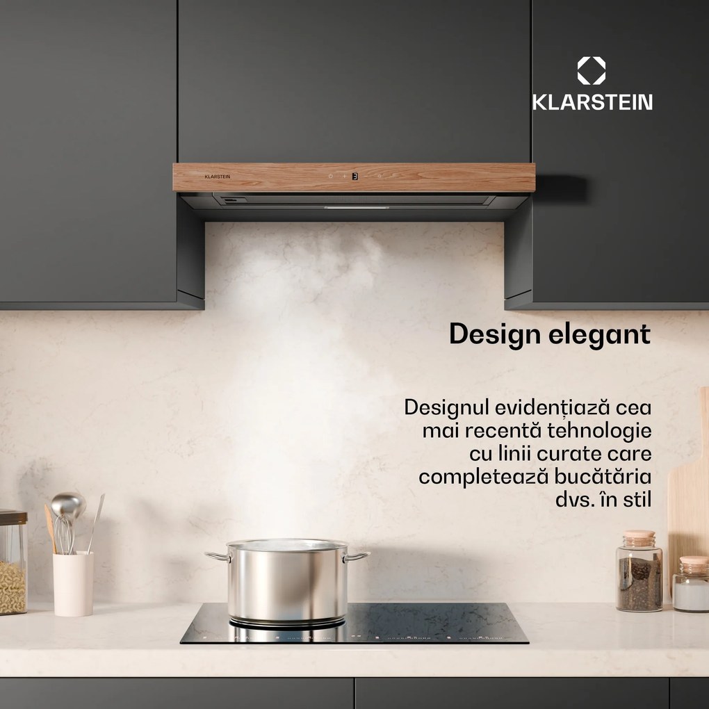 Klarstein Hota ZenFusion, debit de aer 400 m³/h, EEK A, extragere/recirculare, 3 niveluri, silențioasă