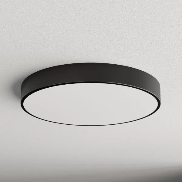 Plafonieră CLARE 5xE27/40W/230V d. 60 cm negru Brilagi