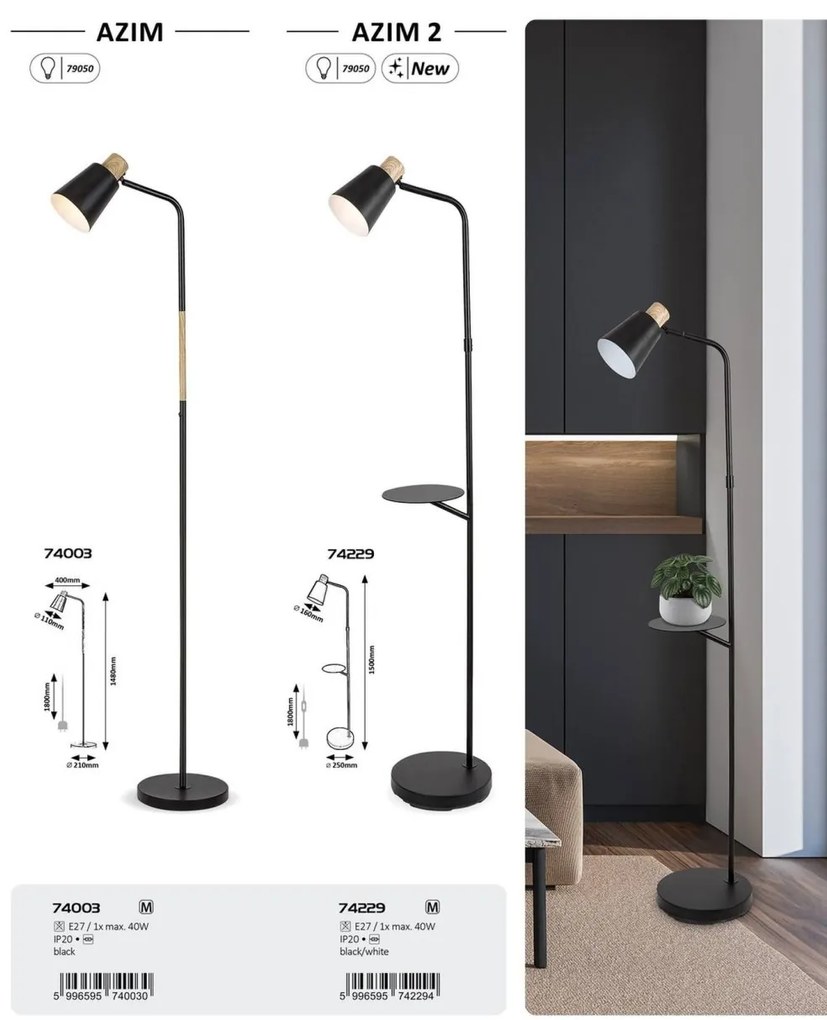 Lampa de podea moderna Azim2