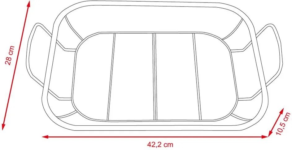 Coș din inox pentru grătar Avenberg FLAVOR