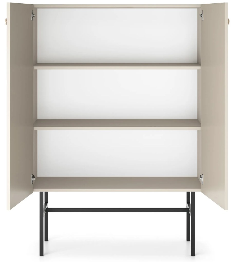 Dulap Desanta 2D (bej + negru). 1082798