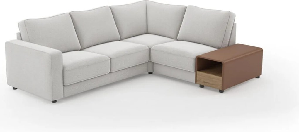 Canapea lemn masiv Alexandria 330 x 245 cm - Stânga