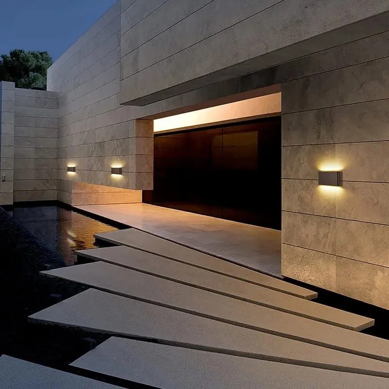 Aplica LED Exterior Cruz III BK