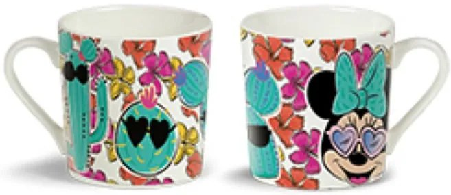 Cana portelan 280ml Cactus Minnie