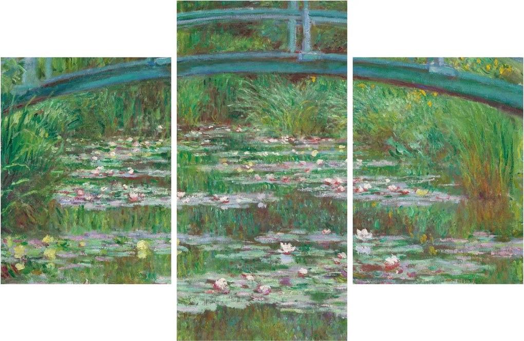 Tablou - Claude Monet, The Japanese Footbridge, reproducere (90x60 cm)