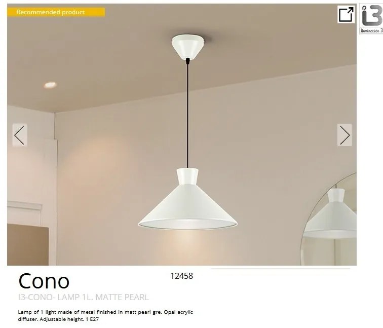 Lustra/Pendul design decorativ Cono