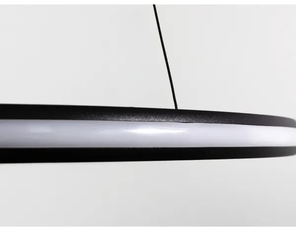 Lustră LED dimmabilă suspendată pe cablu, 55 W, 230 V, 3000–6500 K, Ø 60 cm, cu telecomandă