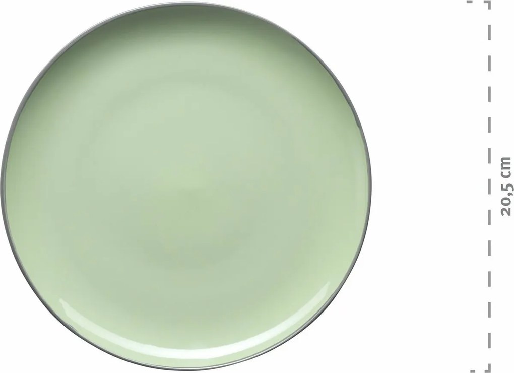 Mäser Set de veselă 16 piese MAILA – mix albastru deschis