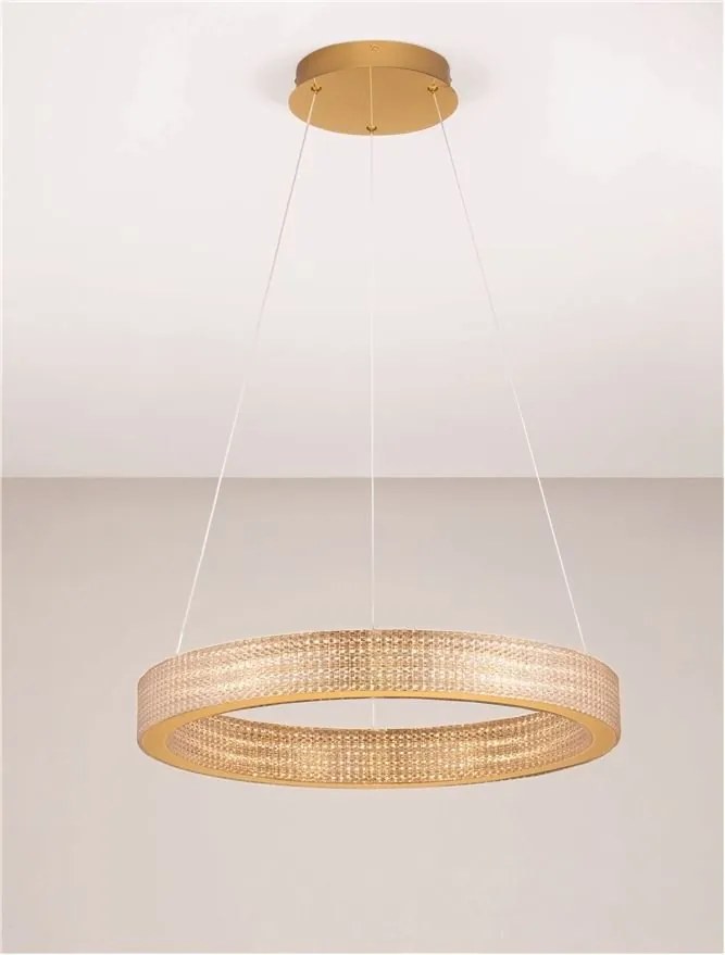Lustra LED suspendata deosebita design modern KLEPSIDRA, 41cm