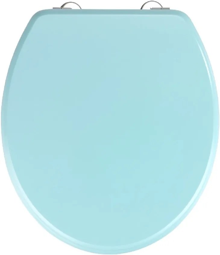Capac WC Wenko Prima Light Blue, 41 x 37 cm, albastru deschis