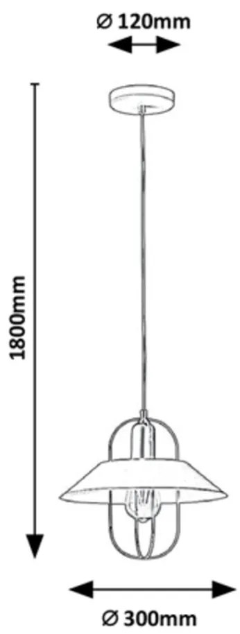 Pendul design industrial Nersin 3519 RX
