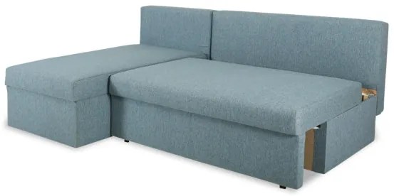 Coltar Extensibil Cu Lada Depozitare Modulo, Interschimbabil Stanga/Dreapta, Albastru