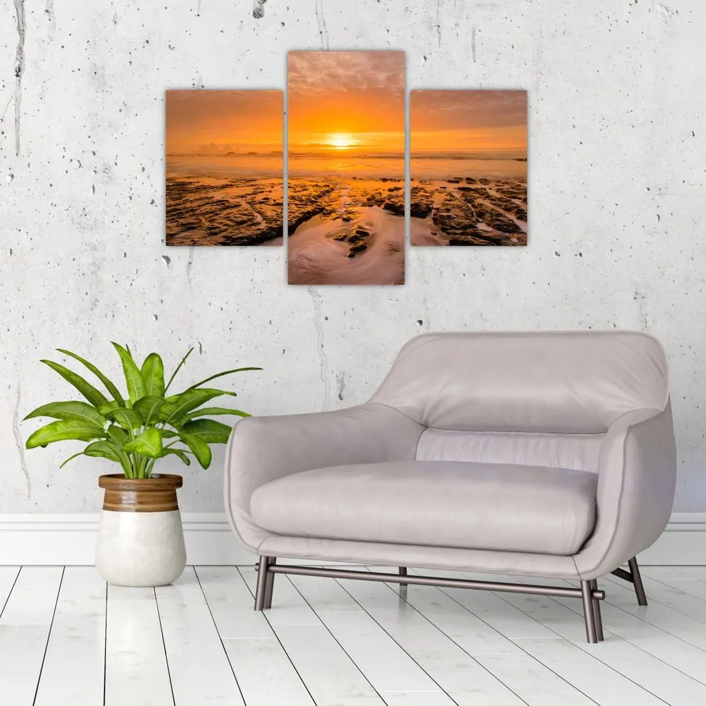 Tablou cu apus de soare (90x60 cm)