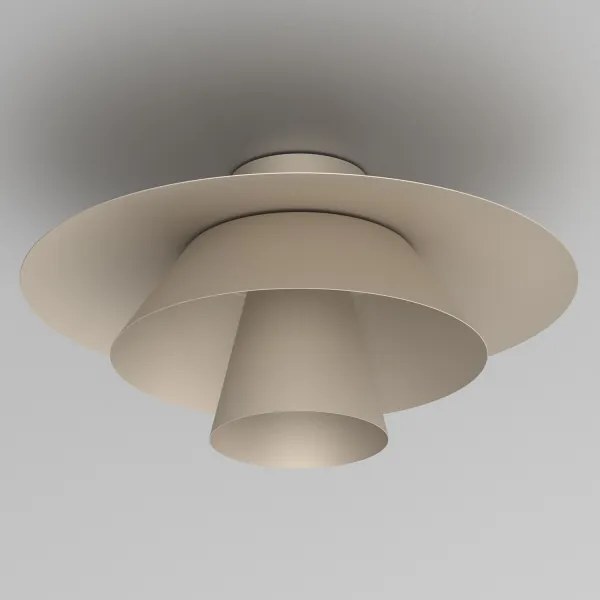 Plafonieră PLATO 1xE27/15W/230V, Ø 38 cm, bej