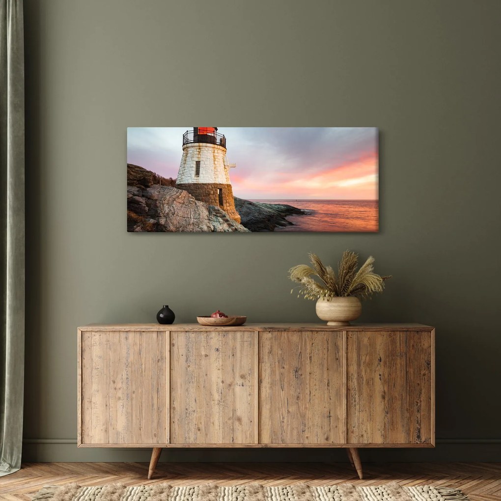 Tablou - Farul Castle Hill (120x50 cm)
