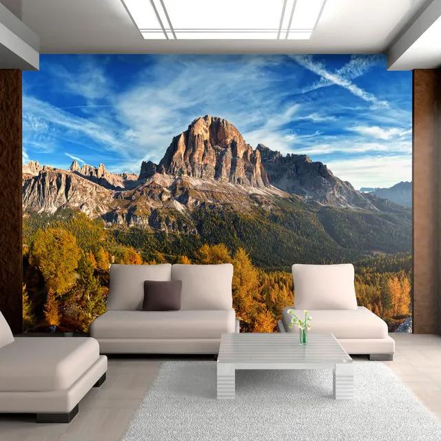 Fototapet - Panoramic view of Italian Dolomites