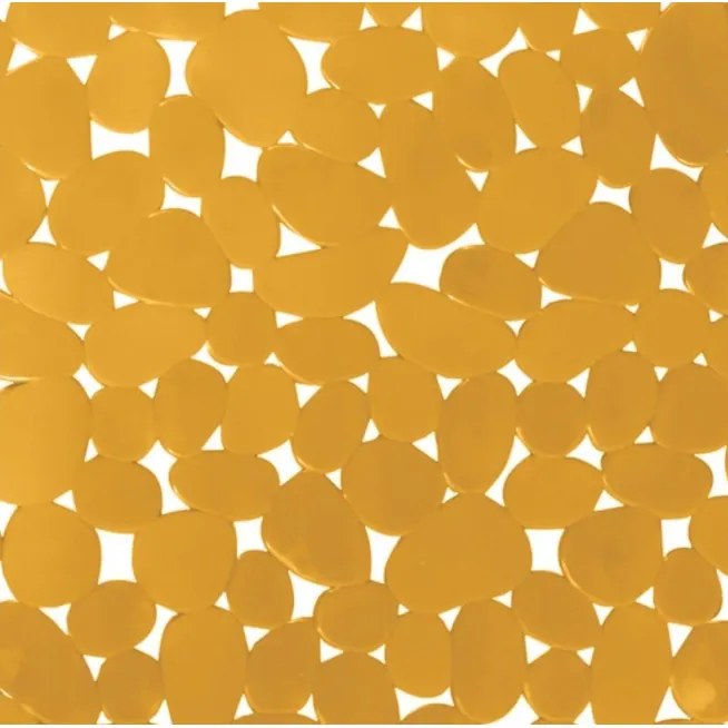 Spirella Suport antiderapant pentru duș GALETS, galben, 53 x 53 cm
