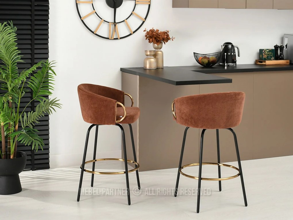 Scaun Carma H (cupru + auriu). 1110656
