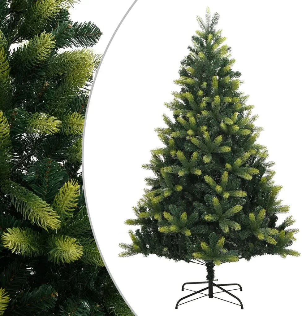 vidaXL Brad de Crăciun artificial cu suport, 180 cm, cu balamale