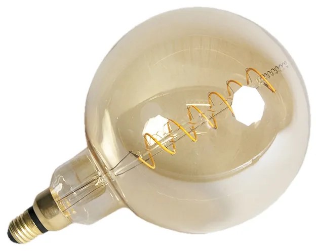 Bec LED cu filament spiralat E27 reglabil G200 3W 200lm 2100K