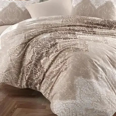 Lenjerie de pat bumbac satinat 2 persoane,homs,serie D 270,00015