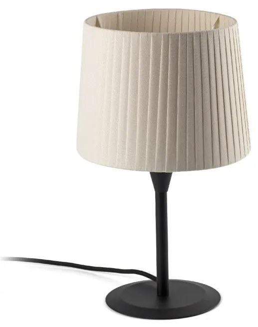 Veioza / Lampa de masa moderna design elegant SAMBA negru/bej 64311-38