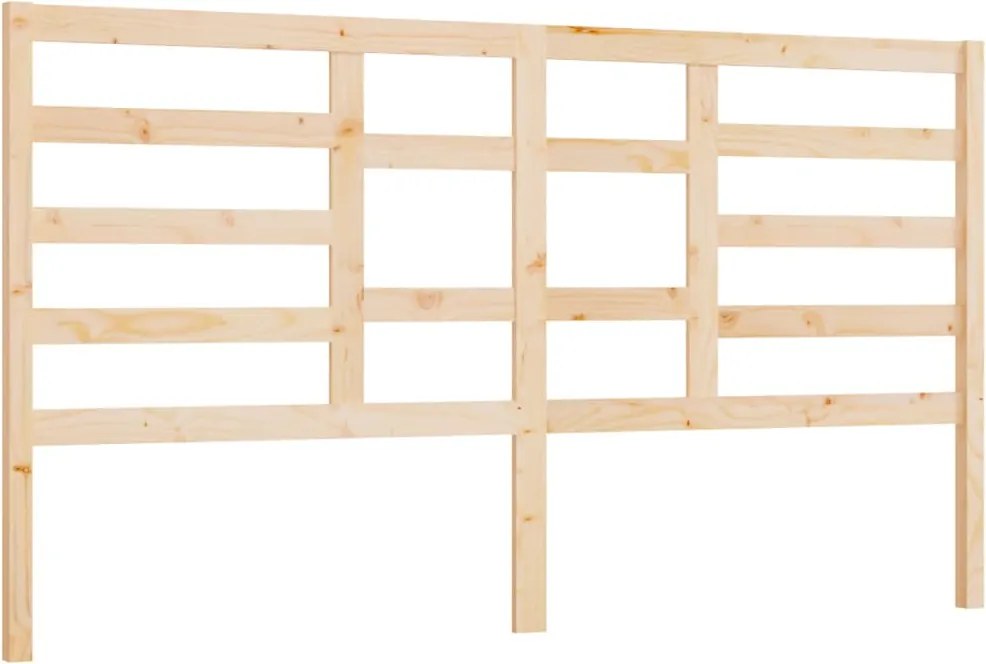 vidaXL Tăblie de pat, 206x4x104 cm, lemn masiv de pin
