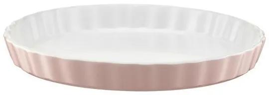 Forma tarta ceramica 24cm roz Ginger
