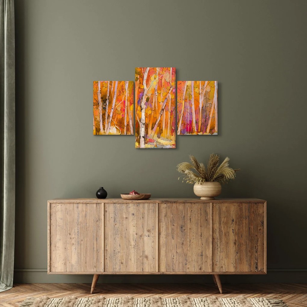 Tablou - Pădurea toamna (90x60 cm)