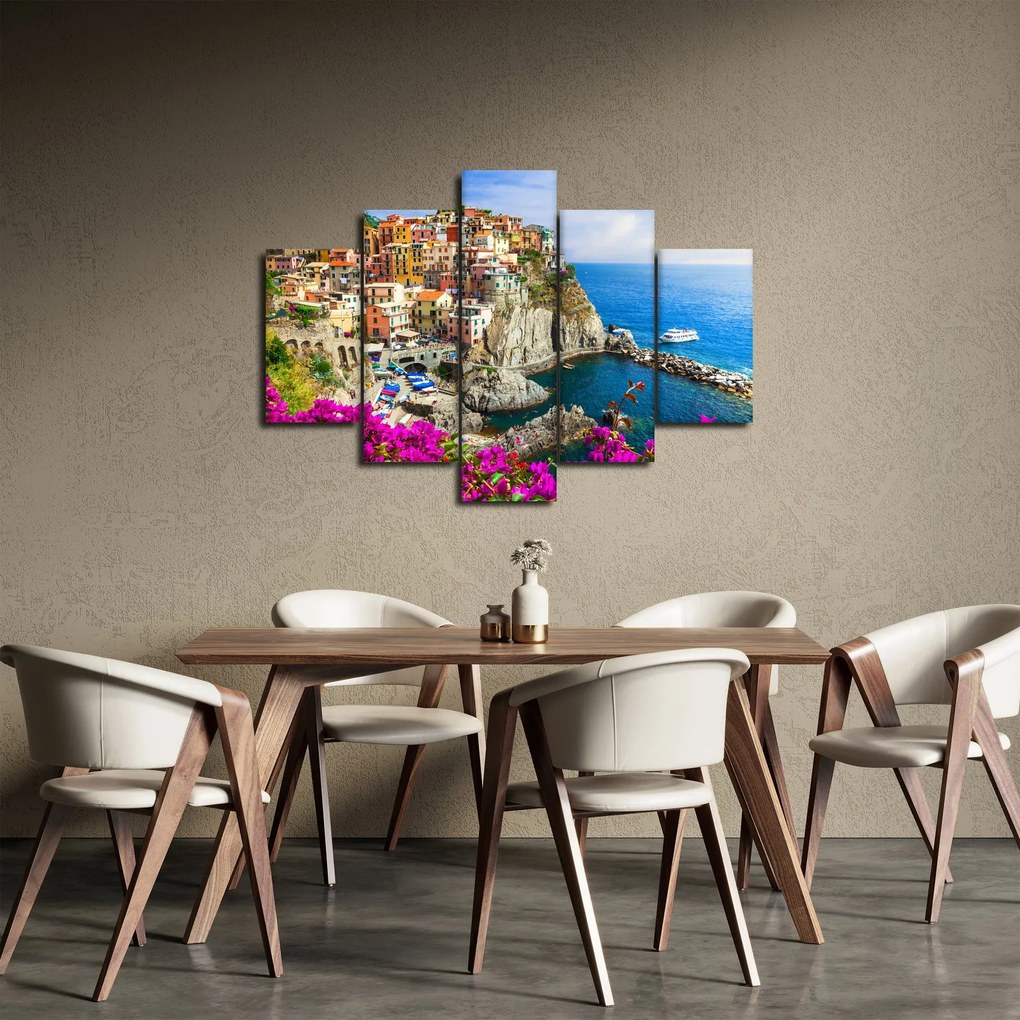 Tablou - Satul italian Manarola (150x105 cm)