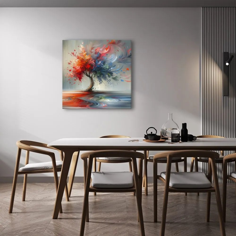 Tablou copacul vieții abstract în mișcare
