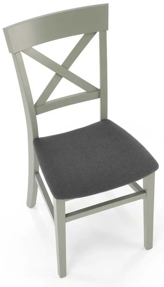 Scaun de bucătărie Rebecca, negru / verde