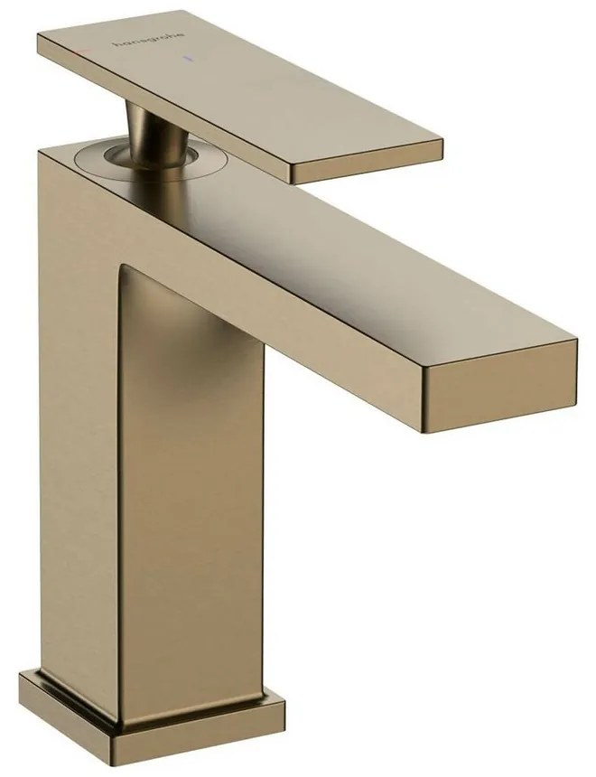 Baterie lavoar bronz periat Hansgrohe Tecturis E 110 CoolStart EcoSmart+