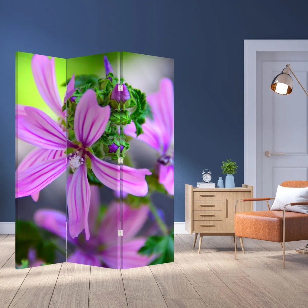 Paravan - Floarea detailat (126x170 cm)