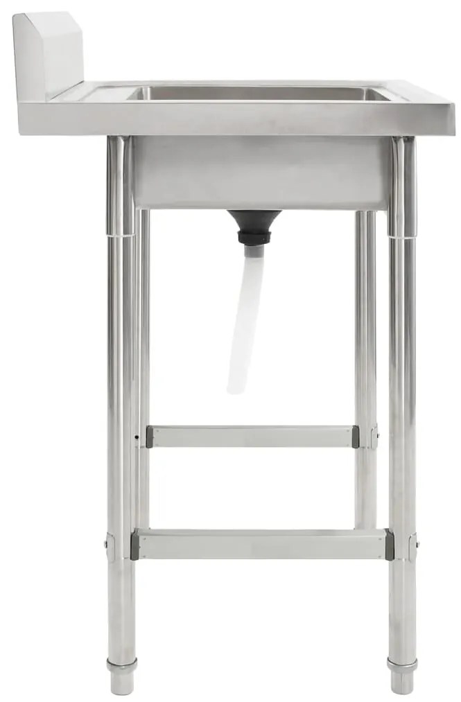 Chiuveta de bucatarie cu un bazin, otel inoxidabil