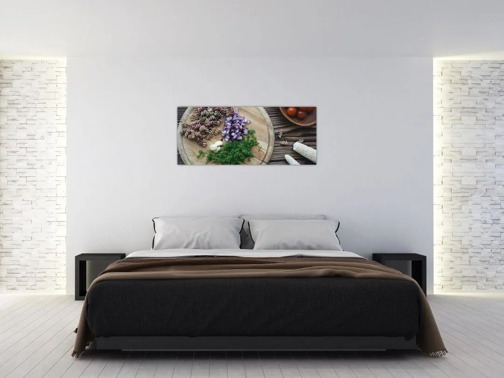 Tablou - Din tocătorul bucătăriei (120x50 cm)