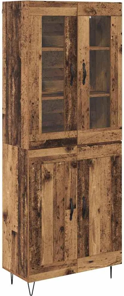 vidaXL Bufet Lemn Vechi 69,5 x 34 x 90 cm Lemn compozit