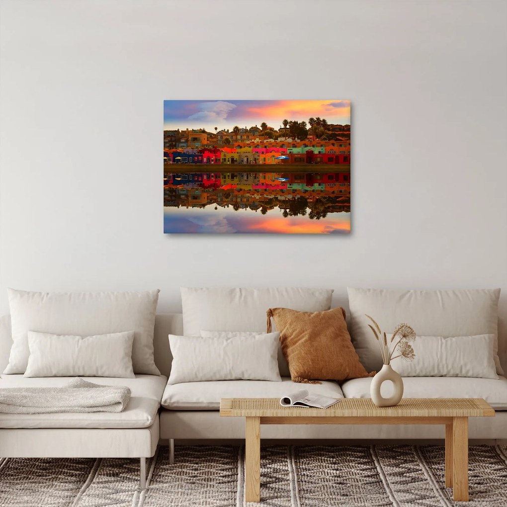Tablou - Loc pentru baie de vară (70x50 cm)